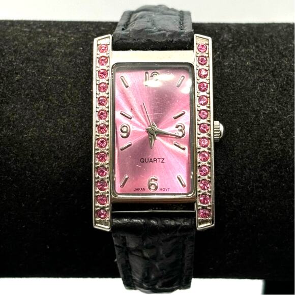 Y2K Silver & Pink Watch - Picture 1 of 5